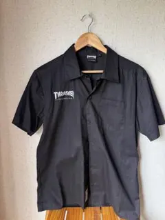 THRASHER ブラック 半袖ワークシャツ　Mのサムネイル