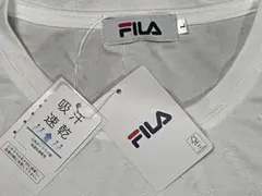 【送料無料・匿名発送】FILA フィラ　長袖　Ｔシャツ　ホワイト　Lサイズ