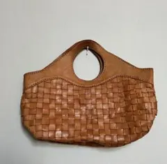 robita本革編みバッグ