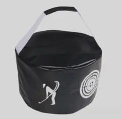 ゴルフ 黒　インパクトバック スイング練習 練習バッグ 練習器具