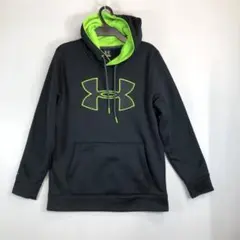 アンダーアーマー フリース ビッグロゴ プルオーバーフーディー Mサイズ 裏起毛