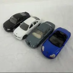 WELLY ミニカー 4台セット BMW328i アウディTT ポルシェ