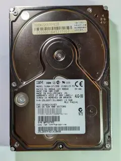 IBM DJNA-371350 13.5GB 内蔵型HDD (IDE接続)