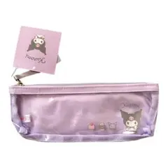 Sanrioサンリオ　Kuromi クロミ　筆箱　キャラクターグッズ　ペンケース