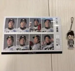 阪神タイガース　才木浩人　シークレット　証明写真　キーホルダーセット