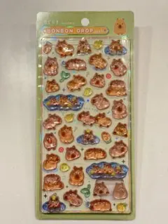 【正規品】ボンボンドロップシール カピバラ