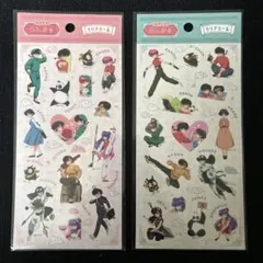 らんま1/2　クリアシール　2点セット　未開封品　美品