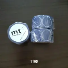 ミナペルホネン　tambourine petit.navy　マスキングテープのサムネイル