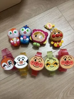 アンパンマン 光るおもちゃセット 9点セット