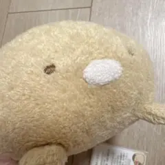 すみっコぐらし　とんかつ ぬいぐるみ　マスコット　約16cm サンエックス