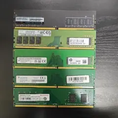 PCメモリ まとめ売り DDR3 DDR4 8GB 16GB 動作未確認ジャンク - メルカリ