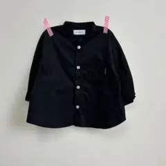 quoti use fith 黒 ボタン付きシャツ M