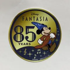 ミッキー ファンタジア 85周年 ステッカー