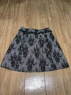 ROJITA レース柄 フレアスカート