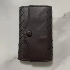 ボッテガ ヴェネタ ５連キーケース ダークブラウン　BottegaVeneta