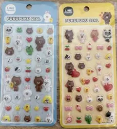 LINE FRIENDS PUKUPUKU SEAL ラインフレンズ　シール