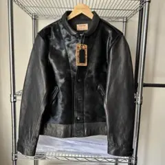 COSSACKレザージャケット縮みシボホースハイド アインシュタインモデル 2026年最新】アインシュタイン コサックジャケットの人気アイテム