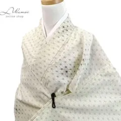 LULU96 着物 小紋 絽 着丈148