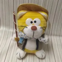 匿名 にゃん吉 ～つり大好きCAT～ ぬいぐるみ 猫 黄色