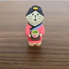 ☆コンコンブル　茶屋娘猫☆concombre 春 和服 お茶 桜☆