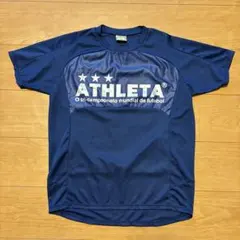 ATHLETA ネイビー Sサイズ シャツ