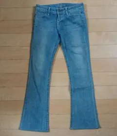 美品★BLACK by moussy★ブーツカットデニム★