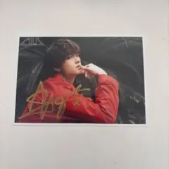 M!LK 佐野勇斗 サイン入り 生写真