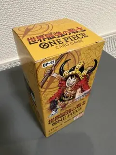 ONE PIECE OP-17 世界最強の戦士 テープ付き 未開封BOX
