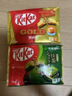 キットカット　塩キャラメル味　抹茶ショコラ味のサムネイル