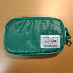 PORTER グリーン コインケース