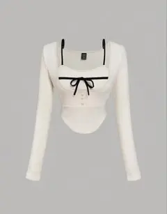 SHEIN ニット アプリコット