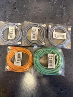 【新品•未開封品】LD-GPT LANケーブル 5本セット