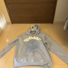 sp5der パーカー　水色　M
