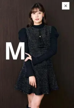 ワンピース Herlipto Victoria Tweed Jumper Dress Herlipto Victoria Tweed Jumper Dress - メルカリ