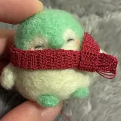 ☆クリスマス☆マスコット用マフラー/レース編み