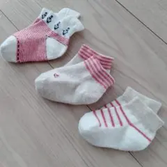ベビー　靴下　9〜14cm　３足セット　３足組　ベビー靴下　赤ちゃん　ソックス