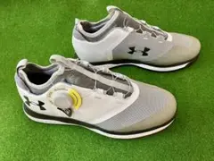 Under Armour ゴルフシューズ グレー　25.5〜26cm