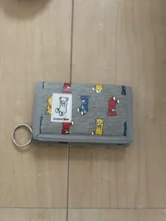 Control Bear 三つ折り財布 グレー