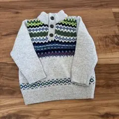 baby GAP ノルディック柄セーター 3歳用