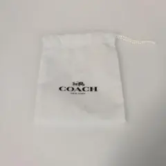 【SALE】COACH ホワイト 巾着袋