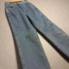 Wrangler／ラングラー デニムパンツ ストレート ブルー オーセンティック
