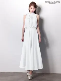 JEAN MACLEAN　 ノースリーブ　マキシ丈　ワンピ
