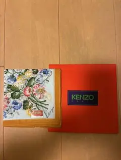 KENZO 花柄 ハンカチ