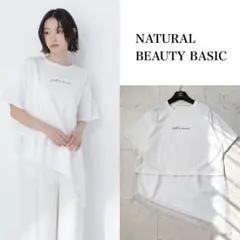2026年モデル❤️NBB レースドッキングロゴTシャツ　ホワイト　ロゴのサムネイル