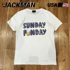 JACKMAN★USA製　ビール　Tシャツ　ジャックマン　ユニーク　お酒のサムネイル