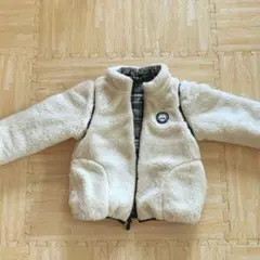 Green label relaxing フリース 白　110cm 115cm