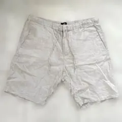H&M リネンショートパンツ ベージュ 50 34 ハーフパンツ ショートパンツのサムネイル