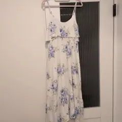 花柄スリップドレス・ルームウェア