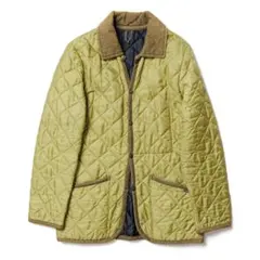 LAVENHAM オリーブグリーン キルティングジャケット 36サイズ