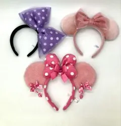 お値下げ ディズニー カチューシャ ミニー レア おまとめ